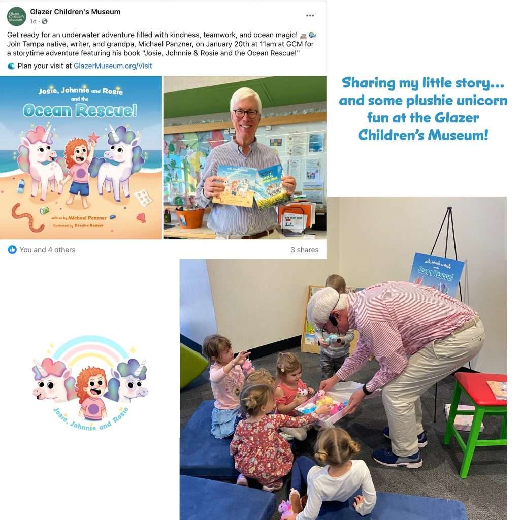 Michael Panzner: Storytime visit at Glazer Children's Museum