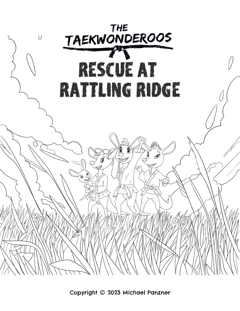 The Taekwonderoos: Rescue at Rattling Ridge Special Coloring Pages