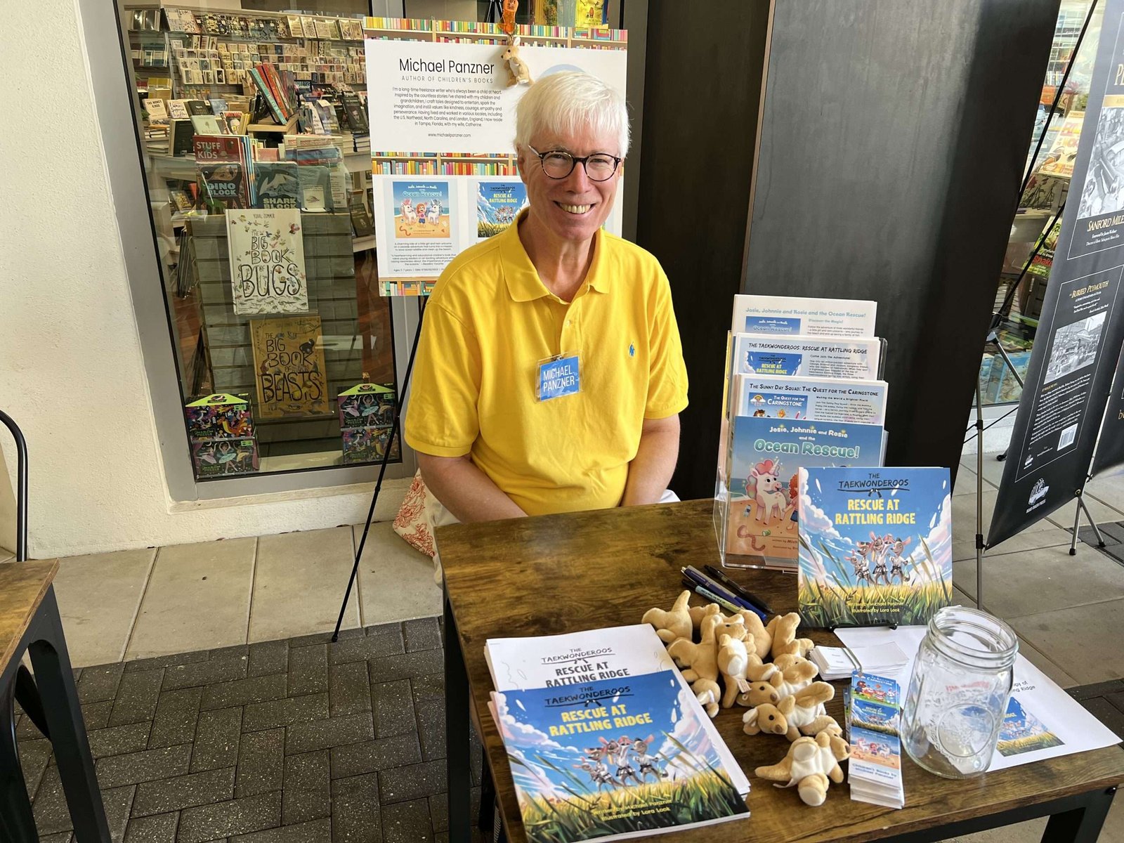 A great day at yesterday's Booksore1Sarasota Local Author Book Fair