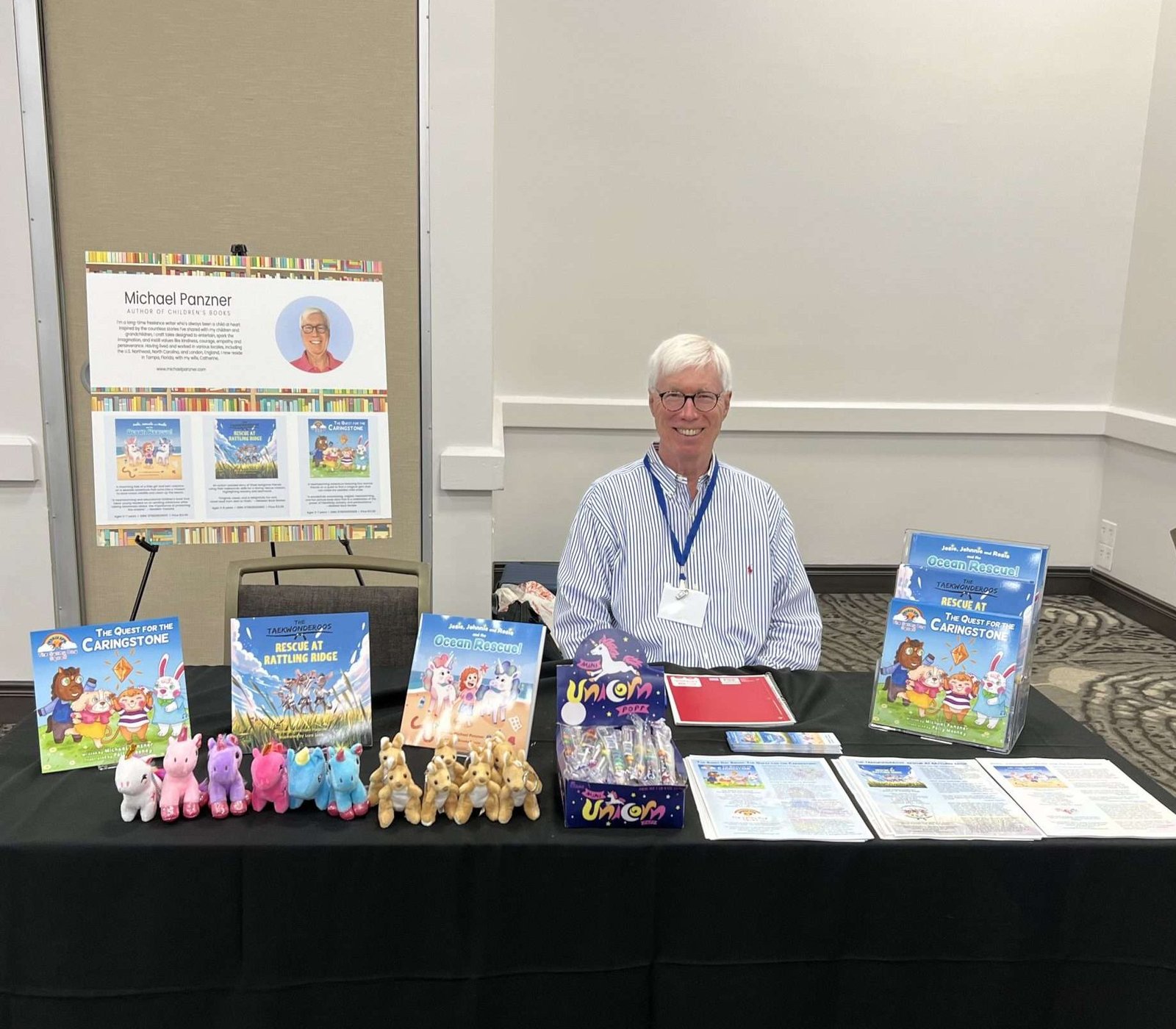 Michael Panzner at the 2024 Florida Library Association Annual Conference